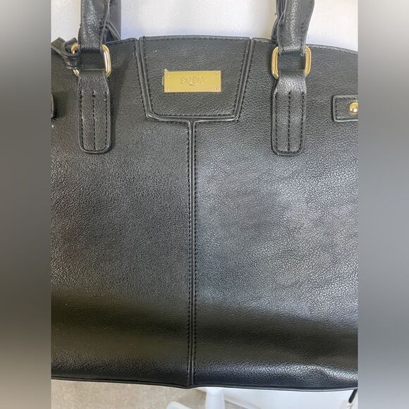 BCBG Paris Black Tote Handbag - Picture 3 of 5